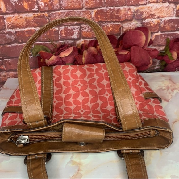 Fossil Pink Logo Canvas Bag - Picture 9 of 14